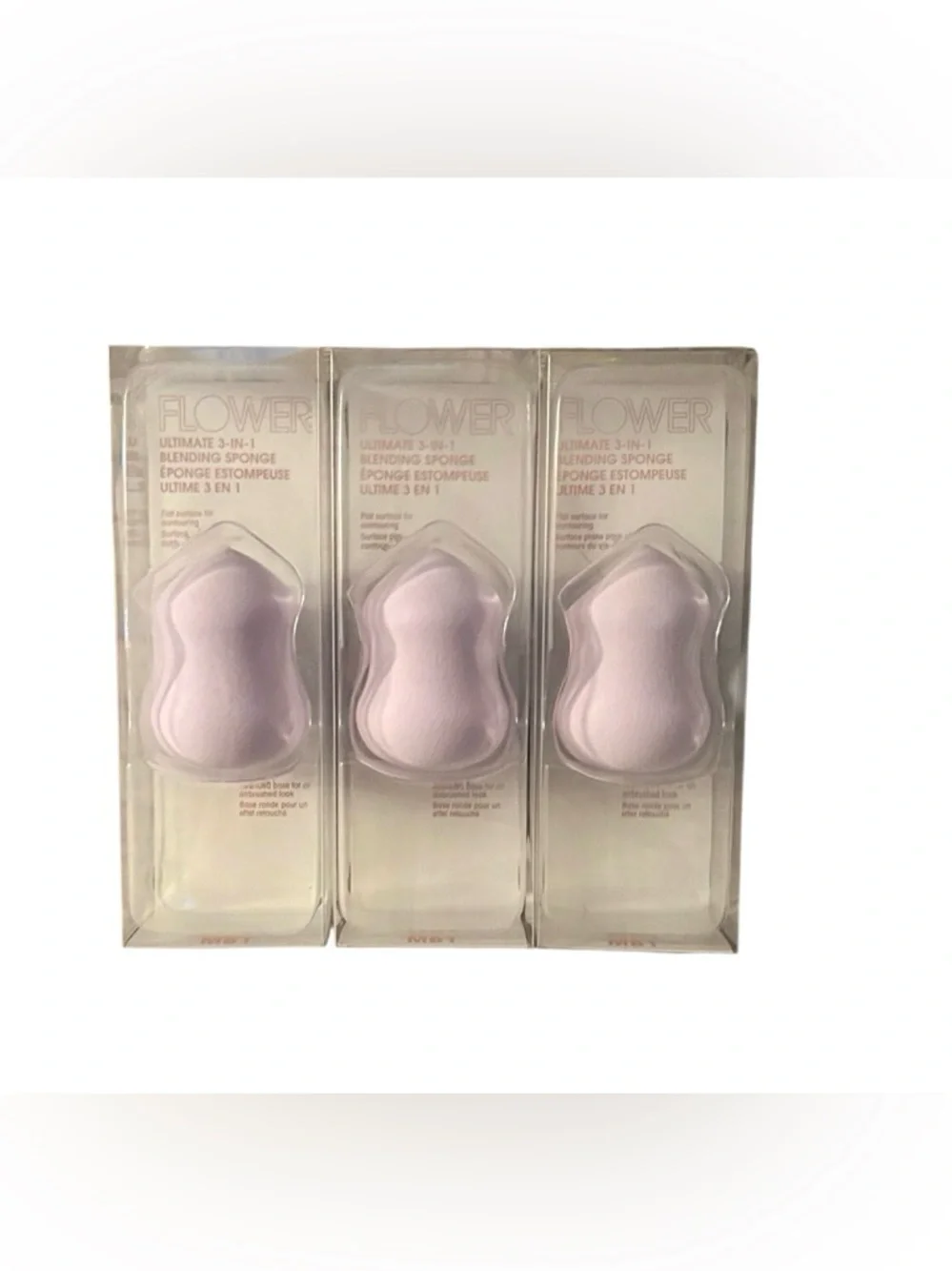 Bundle of 3 Flower Beauty
Ultimate 3-in-1 Blending Sponge MB1 - Brand New in Box - Picture 1 of 2